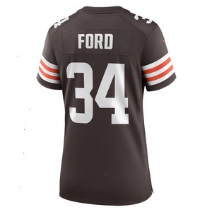 Jerome Ford Cleveland Browns Nike Women's Game Player Jersey - Brown