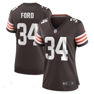 Jerome Ford Cleveland Browns Nike Women's Game Player Jersey - Brown V1