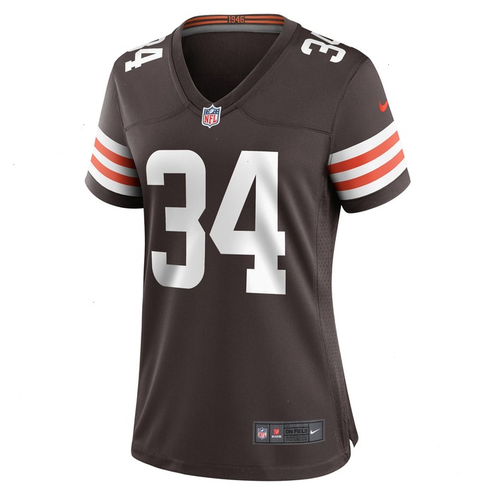 Jerome Ford Cleveland Browns Nike Women's Game Player Jersey - Brown V1