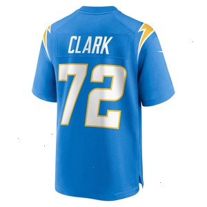 Jerrod Clark Los Angeles Chargers Nike Team Game Jersey - Powder Blue