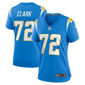 Jerrod Clark Los Angeles Chargers Nike Women's Team Game Jersey - Powder Blue