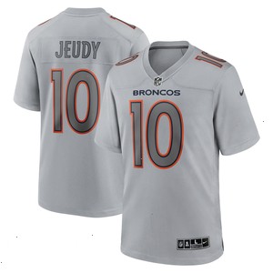 Jerry Jeudy Denver Broncos Nike Atmosphere Fashion Game Jersey - Gray