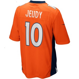 Jerry Jeudy Denver Broncos Nike Player Game Jersey - Orange