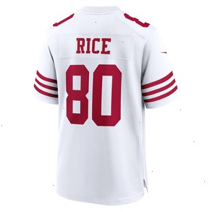 Jerry Rice San Francisco 49ers Nike Retired Player Game Jersey - White