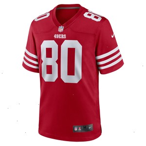 Jerry Rice San Francisco 49ers Nike Retired Team Player Game Jersey - Scarlet