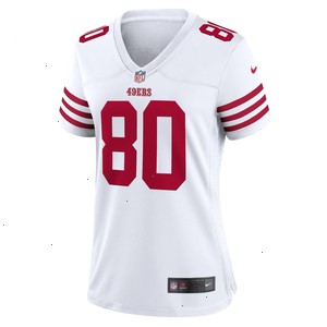 Jerry Rice San Francisco 49ers Nike Women's Retired Player Game Jersey - White