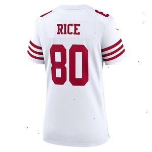 Jerry Rice San Francisco 49ers Nike Women's Retired Player Game Jersey - White