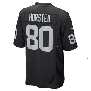 Jesper Horsted Las Vegas Raiders Nike Game Player Jersey - Black