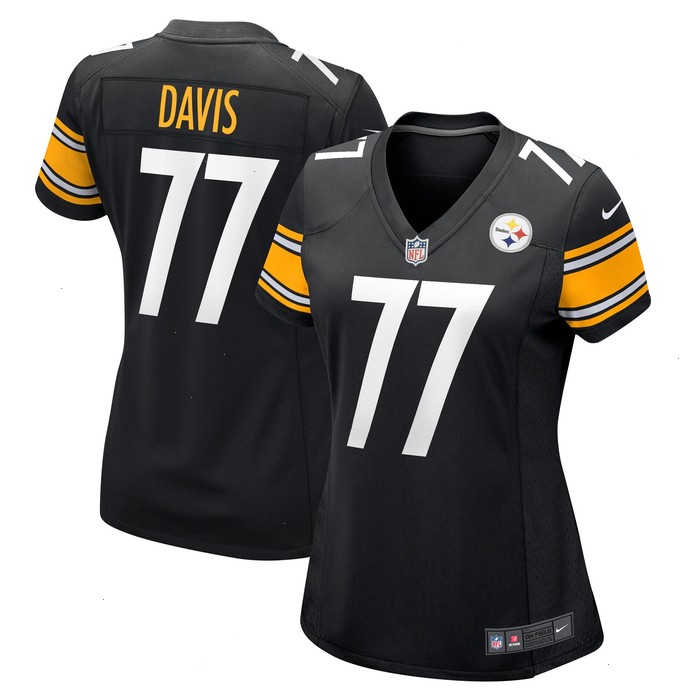 Jesse Davis Pittsburgh Steelers Nike Women's Game Player Jersey - Black