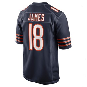 Jesse James Chicago Bears Nike Game Jersey - Navy