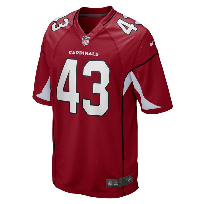 Jesse Luketa Arizona Cardinals Nike Game Player Jersey - Cardinal