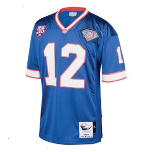 Jim Kelly Buffalo Bills Mitchell & Ness 1994 Authentic Throwback Retired Player Jersey - Royal