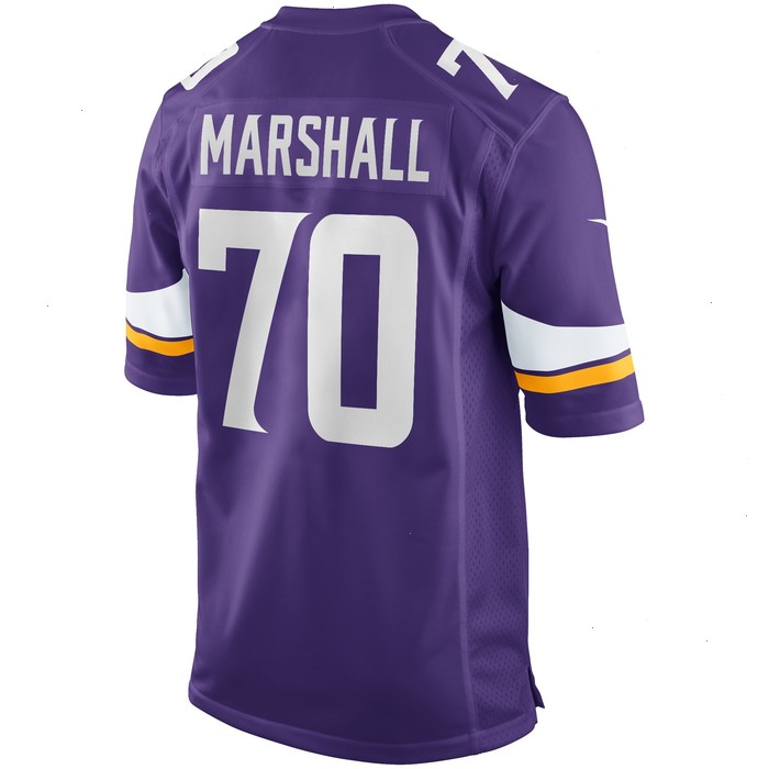 Jim Marshall Minnesota Vikings Nike Game Retired Player Jersey - Purple