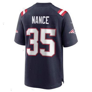 Jim Nance New England Patriots Nike Retired Player Jersey - Navy