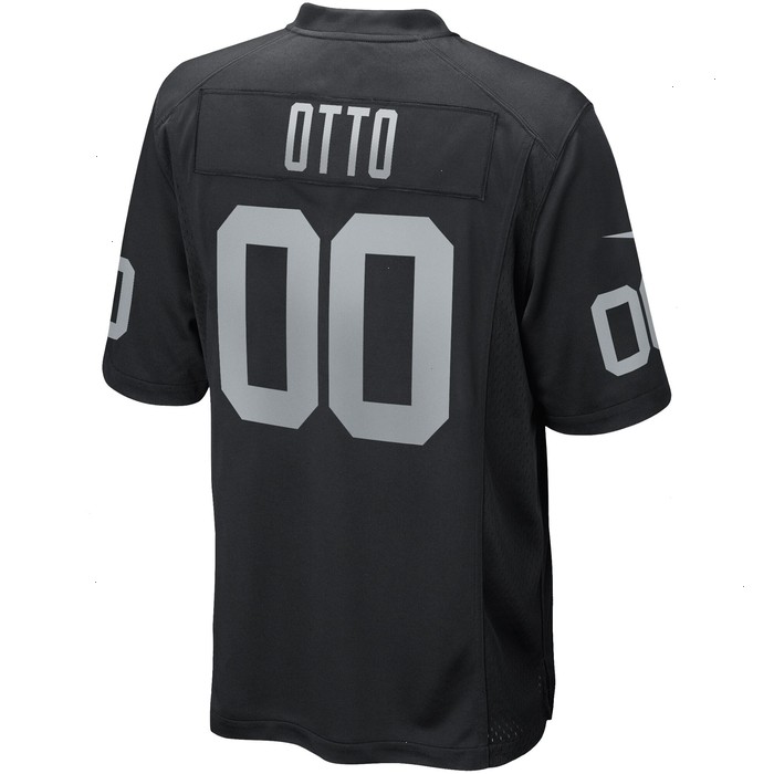 Jim Otto Las Vegas Raiders Nike Game Retired Player Jersey - Black