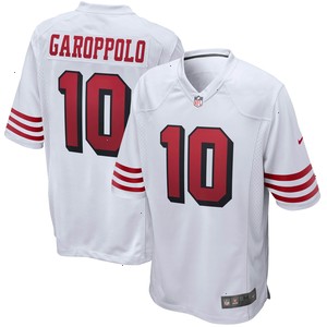 Jimmy Garoppolo San Francisco 49ers Nike Alternate Game Jersey - White