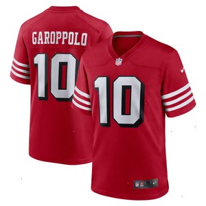 Jimmy Garoppolo San Francisco 49ers Nike Alternate Game Player Jersey - Scarlet