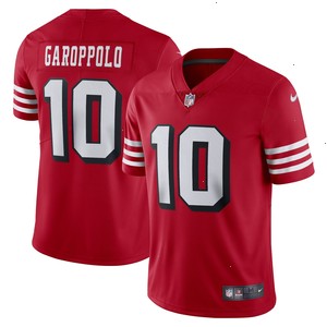 Jimmy Garoppolo San Francisco 49ers Nike Alternate Vapor Limited Jersey - Red