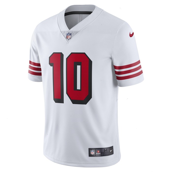 Jimmy Garoppolo San Francisco 49ers Nike Color Rush Vapor Untouchable Limited Player Jersey - White