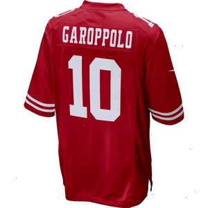 Jimmy Garoppolo San Francisco 49ers Nike Game Jersey - Scarlet