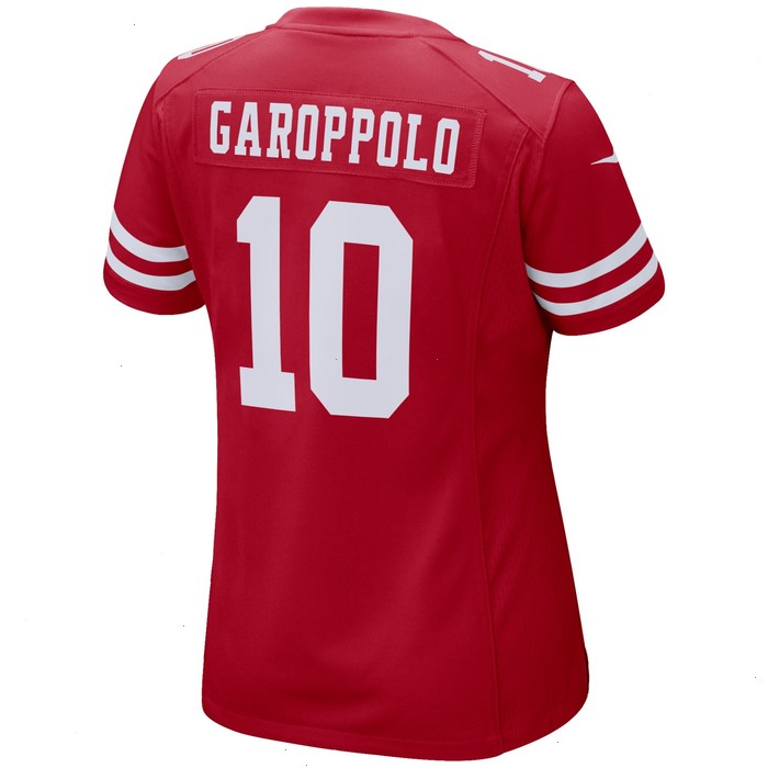 Jimmy Garoppolo San Francisco 49ers Nike Women's Game Player Jersey - Scarlet