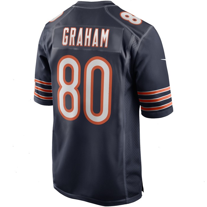 Jimmy Graham Chicago Bears Nike Game Player Jersey - Navy