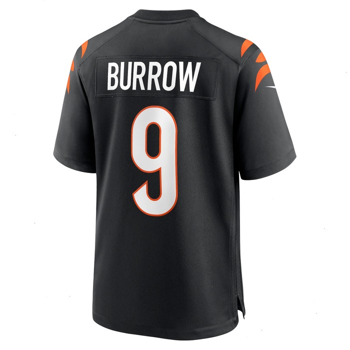 Joe Burrow Cincinnati Bengals Nike Game Jersey - Black