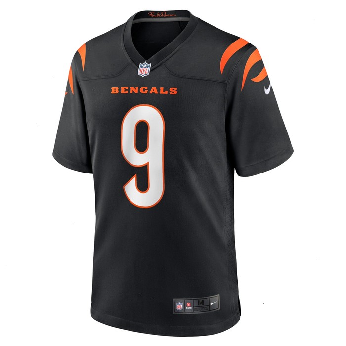 Joe Burrow Cincinnati Bengals Nike Player Game Jersey - Black