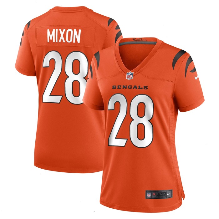 Joe Mixon Cincinnati Bengals Nike Women's Game Jersey - Orange