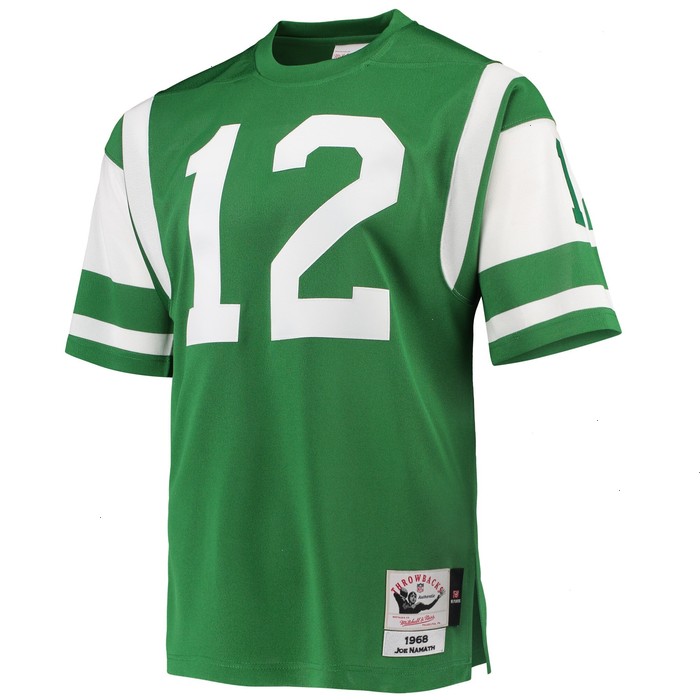 Joe Namath New York Jets Mitchell & Ness Authentic Retired Player Jersey - Green