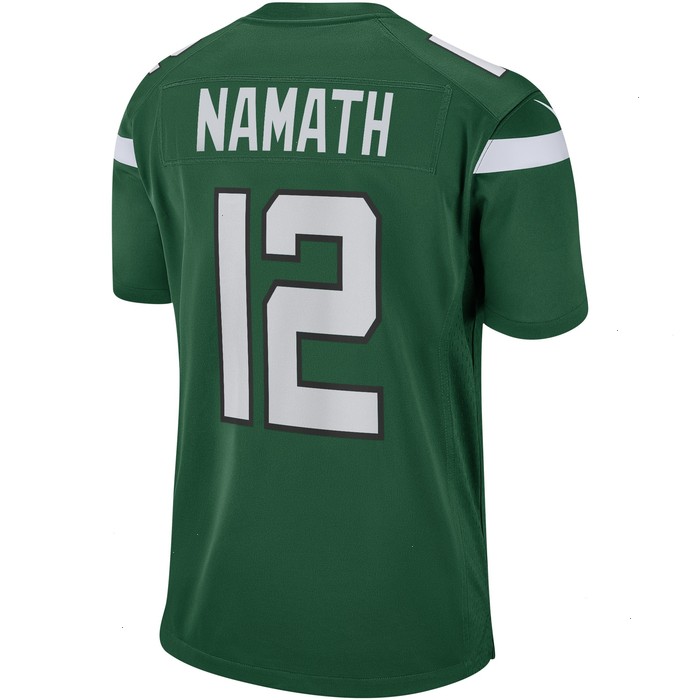 Joe Namath New York Jets Nike Game Retired Player Jersey - Gotham Green