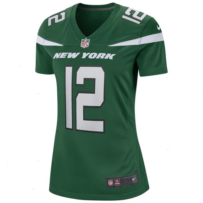 Joe Namath New York Jets Nike Women's Game Retired Player Jersey - Gotham Green