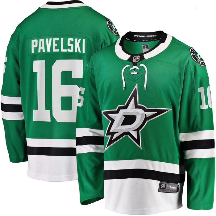 Joe Pavelski Dallas Stars Fanatics Branded Breakaway Home Player Jersey - Kelly Green