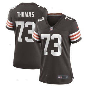 Joe Thomas Cleveland Browns Nike Women's Retired Game Player Jersey - Brown