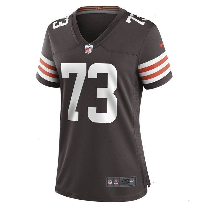 Joe Thomas Cleveland Browns Nike Women's Retired Game Player Jersey - Brown