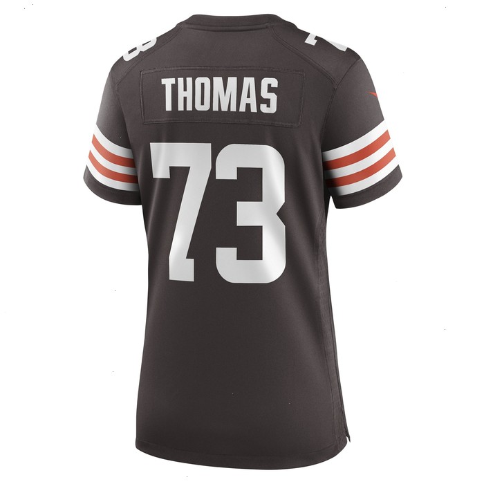 Joe Thomas Cleveland Browns Nike Women's Retired Game Player Jersey - Brown