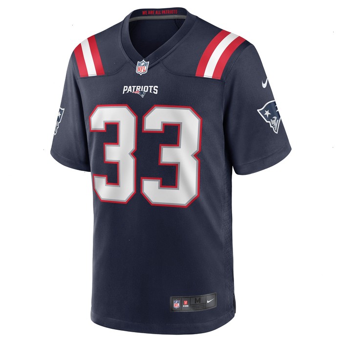 Joejuan Williams New England Patriots Nike Game Jersey - Navy