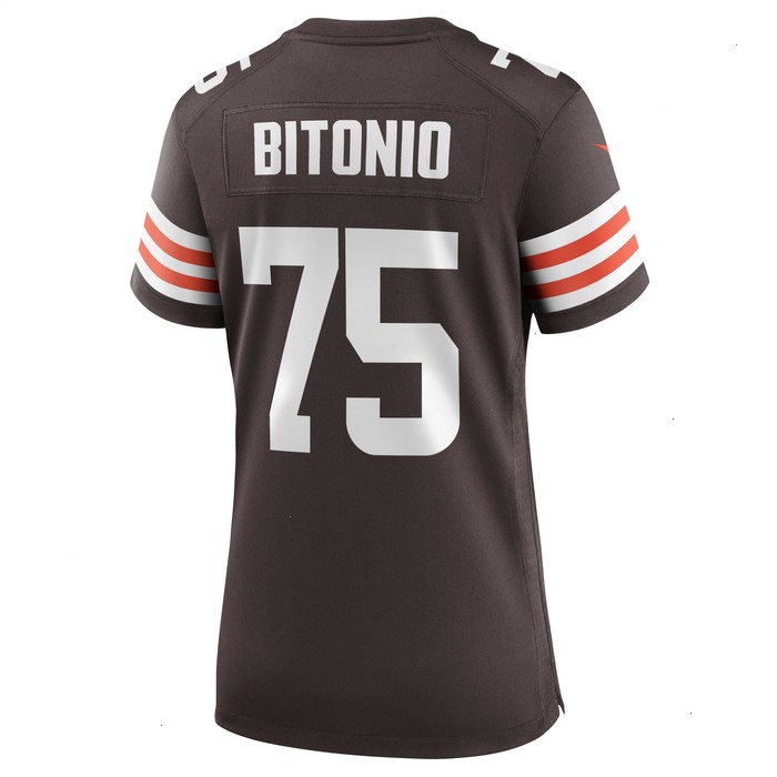 Joel Bitonio Cleveland Browns Nike Women's Game Jersey - Brown