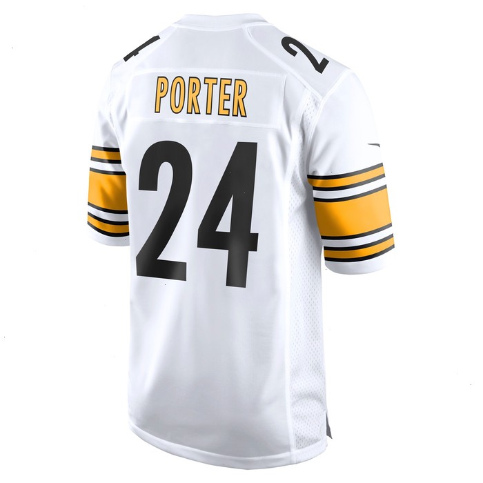 Joey Porter Jr. Pittsburgh Steelers Nike Away Game Jersey - White