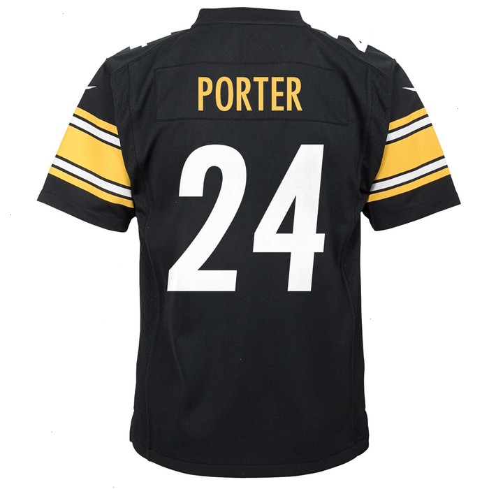 Joey Porter Jr. Pittsburgh Steelers Nike Youth Game Jersey - Black