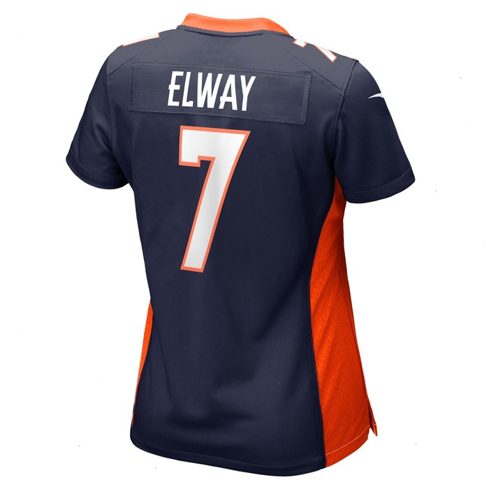 John Elway Denver Broncos Nike Women's Retired Player Jersey - Navy