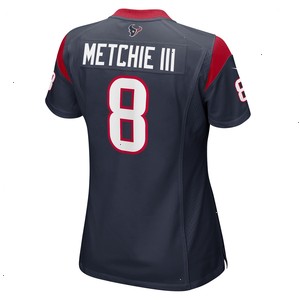 John Metchie III Houston Texans Nike Women's Game Player Jersey - Navy