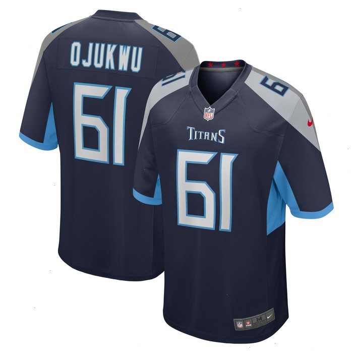 John Ojukwu Tennessee Titans Nike Team Game Jersey - Navy