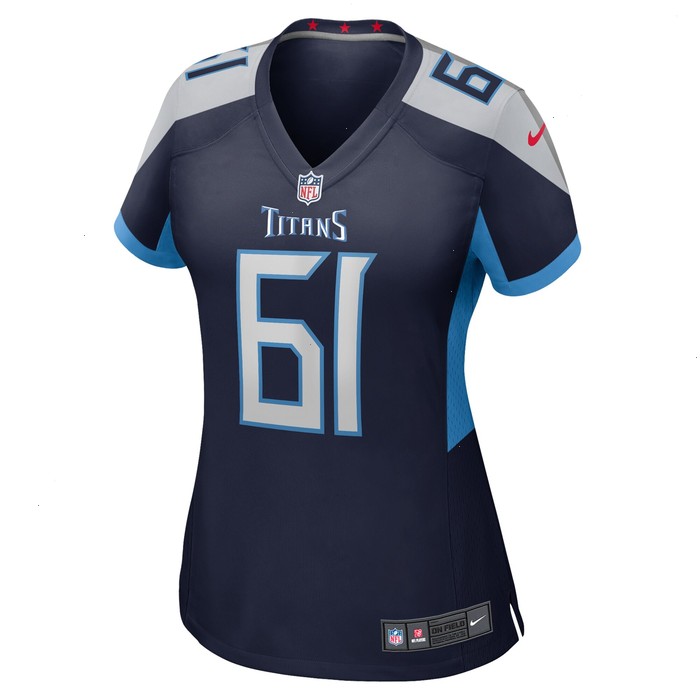 John Ojukwu Tennessee Titans Nike Women's Team Game Jersey - Navy