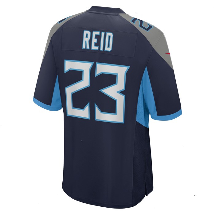 John Reid Tennessee Titans Nike Home Game Player Jersey - Navy