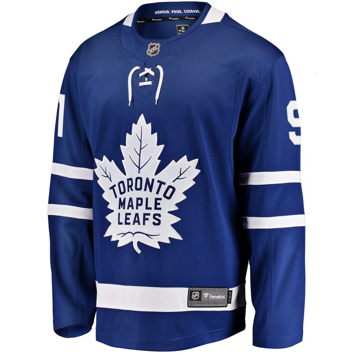 John Tavares Toronto Maple Leafs Fanatics Branded Home Premier Breakaway Player Jersey - Blue