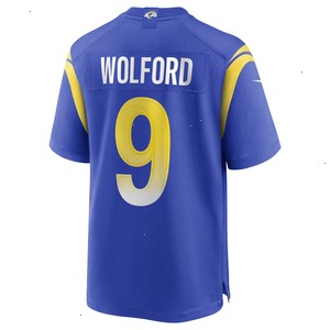 John Wolford Los Angeles Rams Nike Game Jersey - Royal