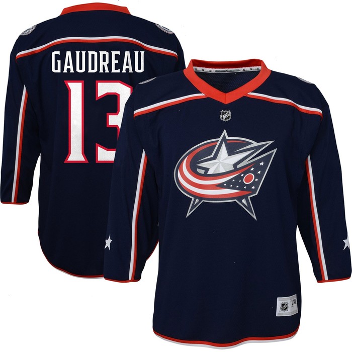 Johnny Gaudreau Columbus Blue Jackets Preschool Replica Player Jersey - Navy