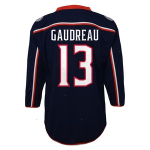 Johnny Gaudreau Columbus Blue Jackets Preschool Replica Player Jersey - Navy