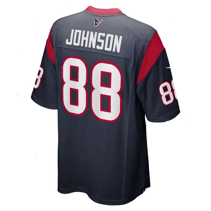 Johnny Johnson Houston Texans Nike Team Game Jersey - Navy